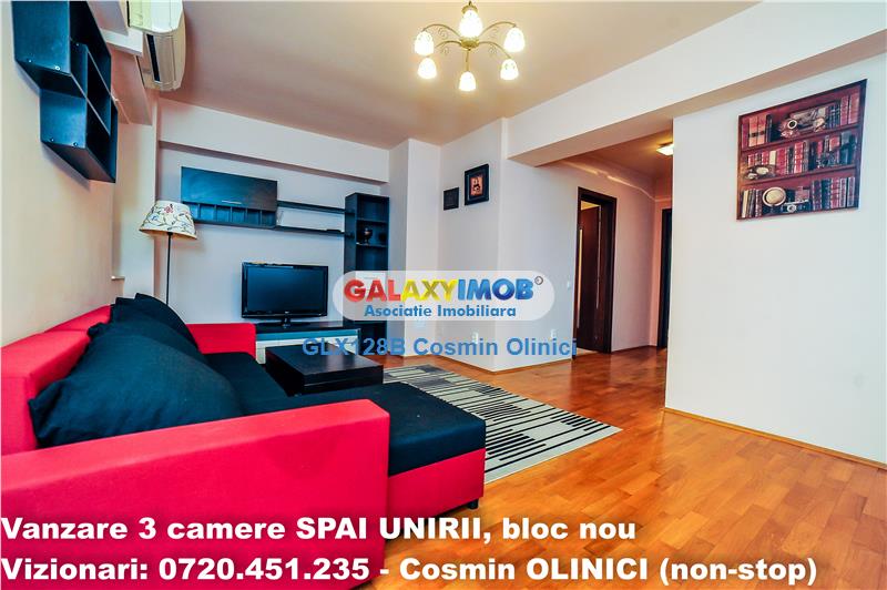 Apartament 3 camere bloc nou SPLAI Unirii - 700 m metrou Mihai Bravu