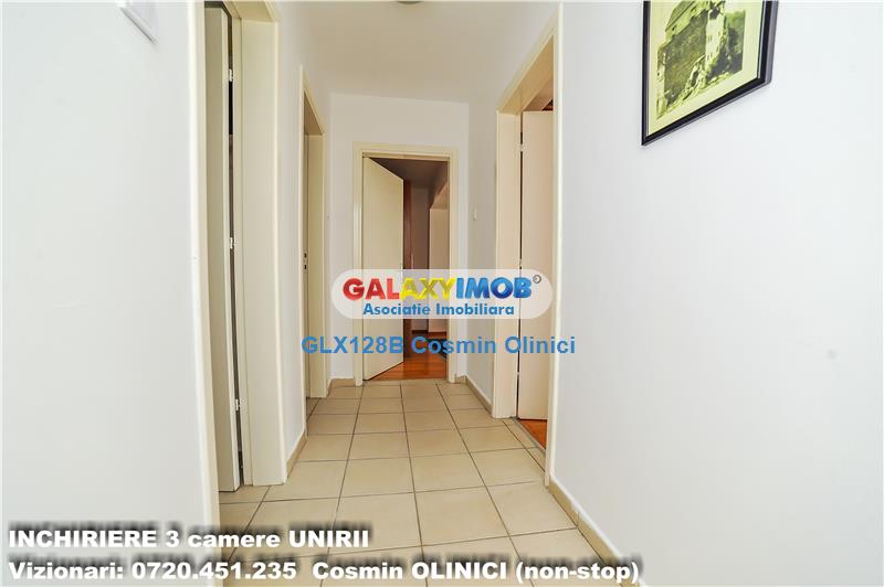 Apartament 3 camere mobilat, UNIRII -Gloria Coffees