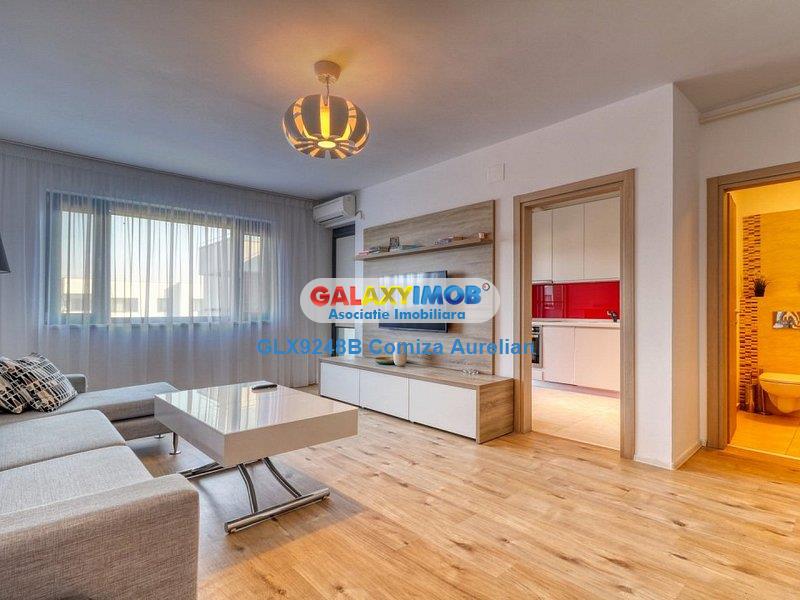 Apartament 3 camere impecabil Baneasa Greenfield/parcare/centrala