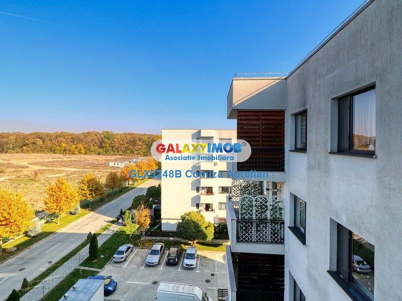 Apartament 3 camere impecabil Baneasa Greenfield/parcare/centrala