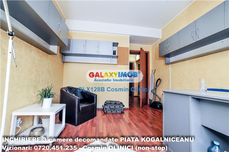 Inchiriere apartament 3 camere Piata M. Kogalniceanu