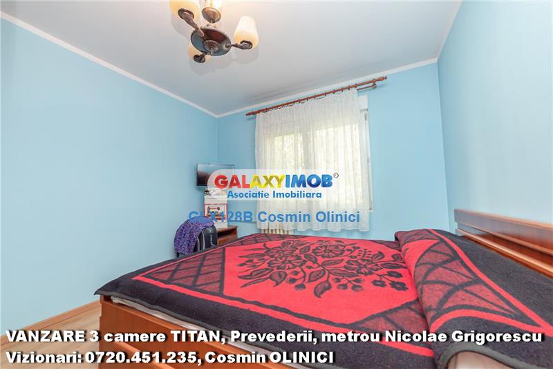 Vanzare apartament de 3 camere TITAN (str. Prevederii)