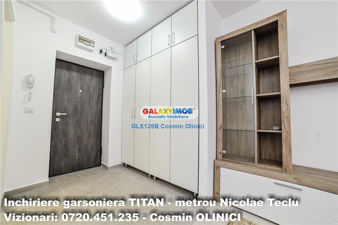 Inchiriere Garsoniera TITAN - metrou Nicolae Teclu -  Parcul Teilor
