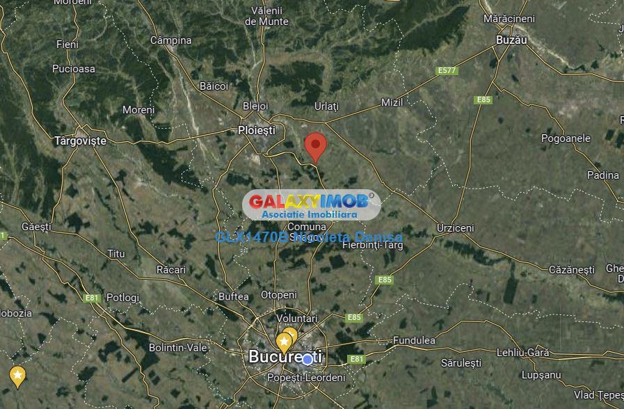Teren la 40 de minute, deschidere de 363 m liniari, Dumbrava, Prahova.