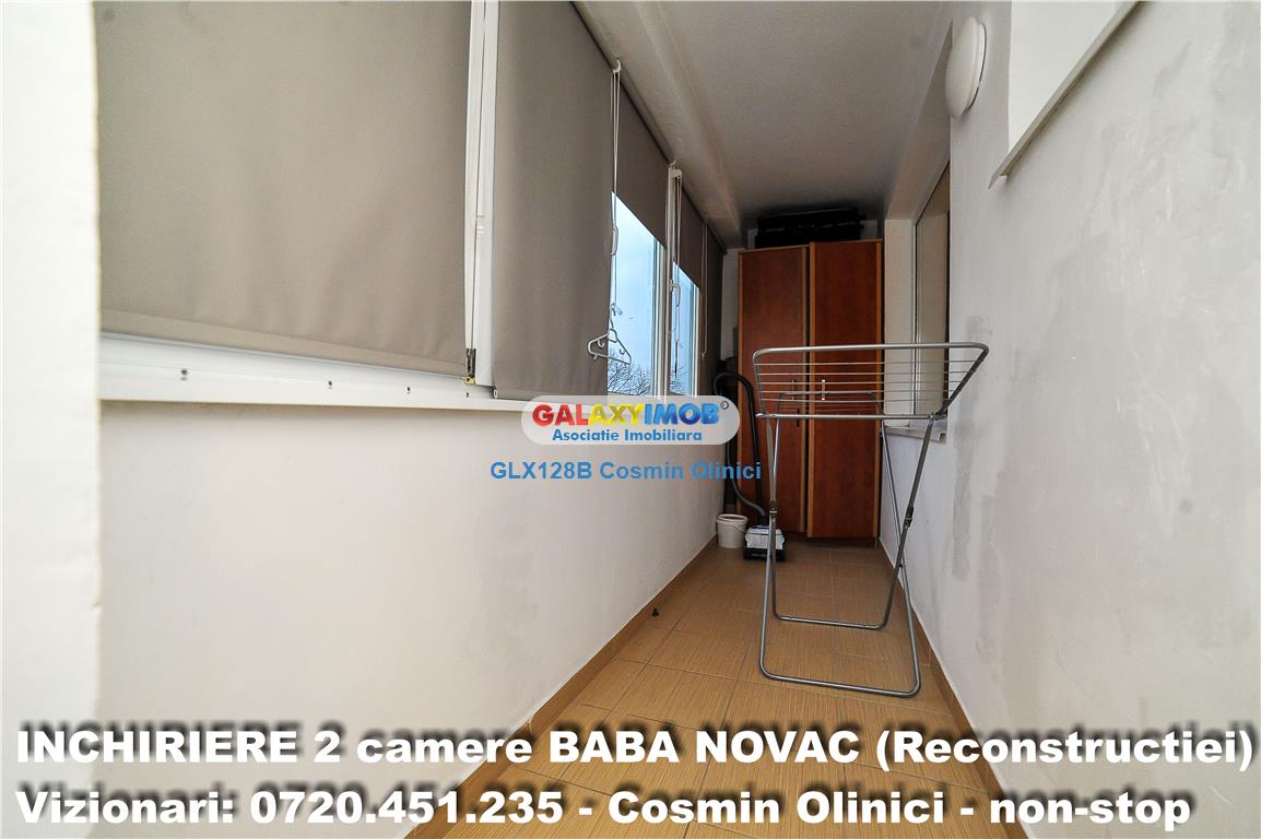 Inchiriere 2 camere BABA NOVAC (Reconstructiei)