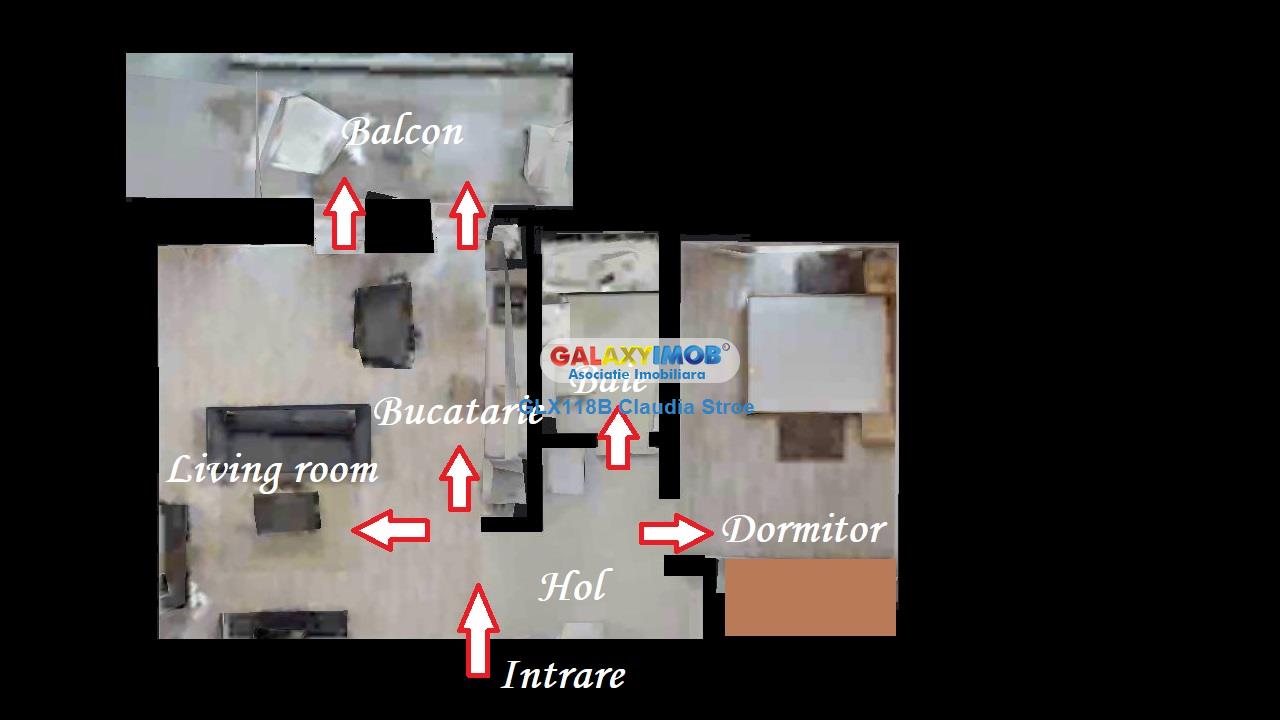 Inchiriere apartament 2 camere VIILOR - METROPOLITAN + LOC DE PARCARE