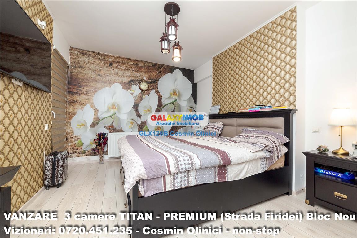 Vanzare Apartament 3 camere TITAN - PREMIUM (Strada Firidei) Bloc Nou