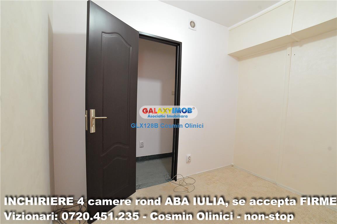 Apartament 4 camere Rond Alba Iulia, se accepta si firme.