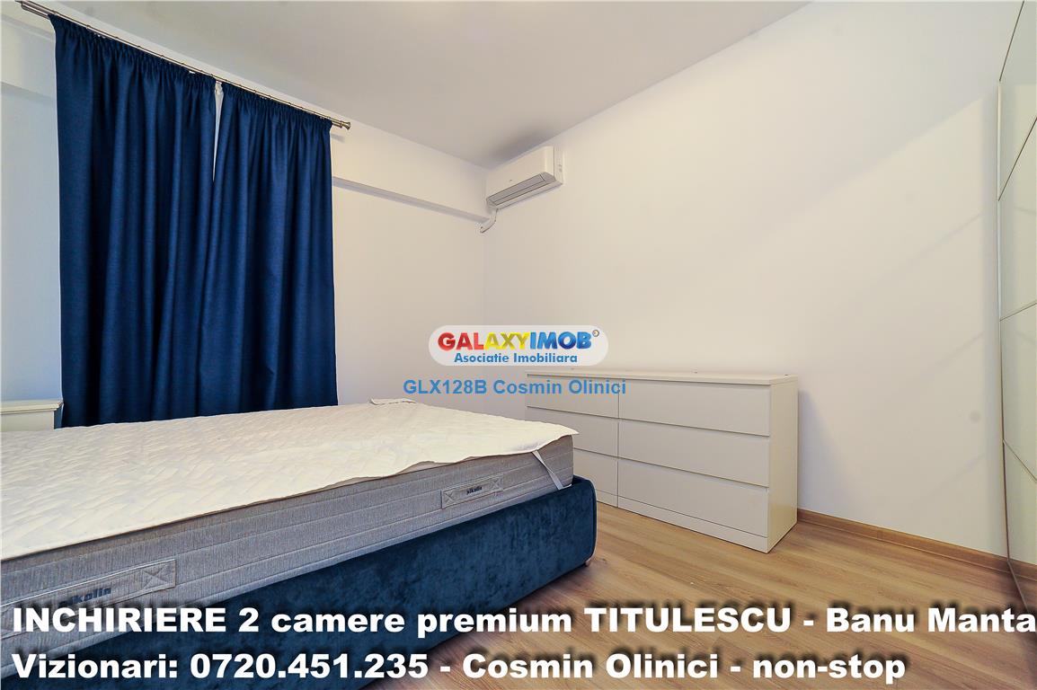 Apartament 2 camere BANU MANTA - Titulescu, bloc nou, loc parcare