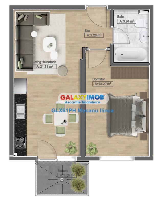Vanzare apartament 2 camere, bloc nou, zona semi-centrala, Ploiesti