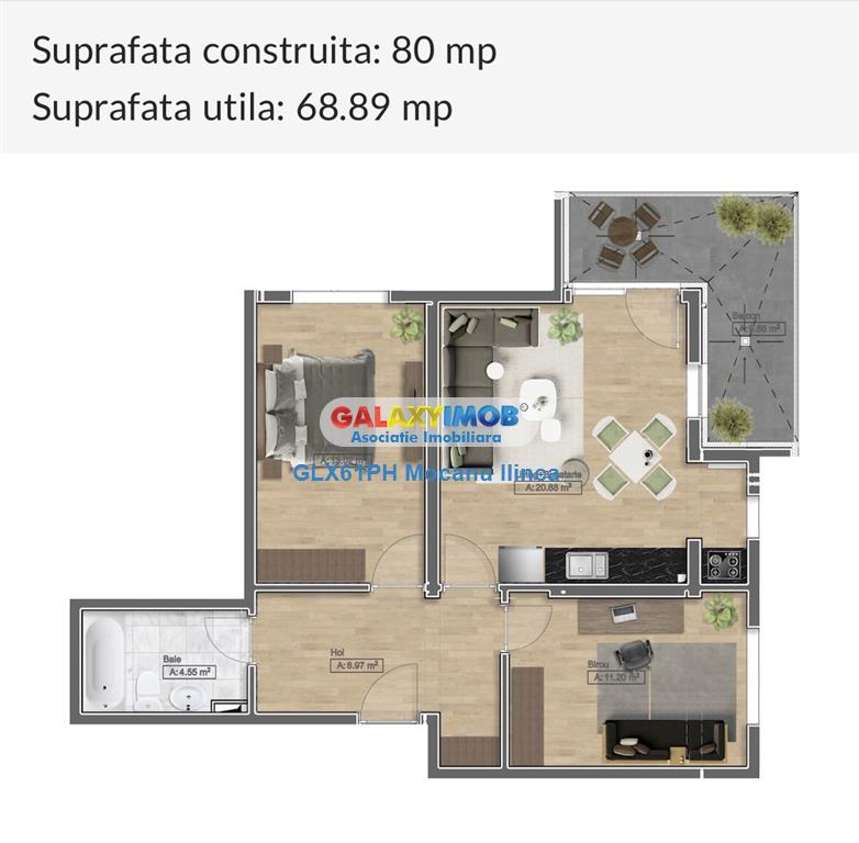 Vanzare apartament 3 camere, bloc nou, zona semi-centrala, Ploiesti