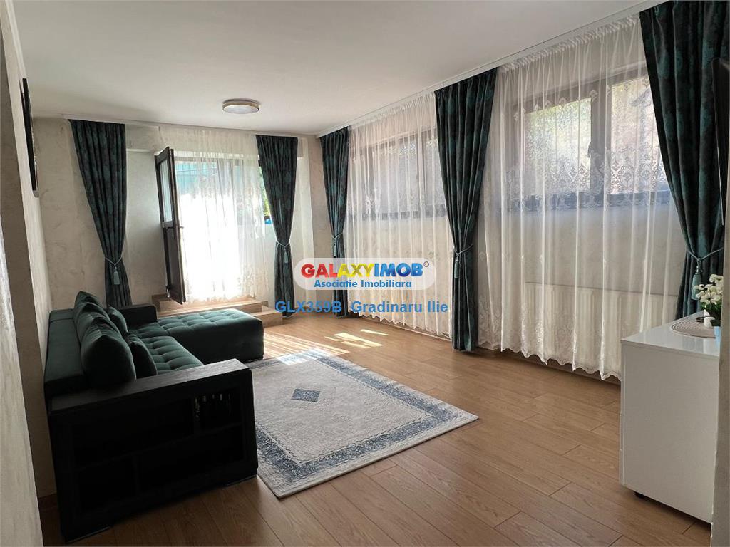 Vanzare apartament 2 camere,curte 60 mp Bucurestii Noi/ Damaroaia