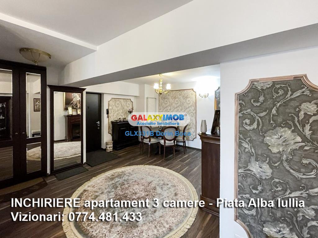 Inchiriere apartament 3 camere ROND ALBA IULIA - Premium NOU