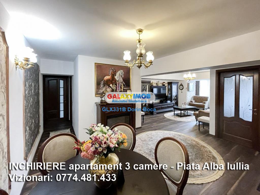 Inchiriere apartament 3 camere ROND ALBA IULIA - Premium NOU