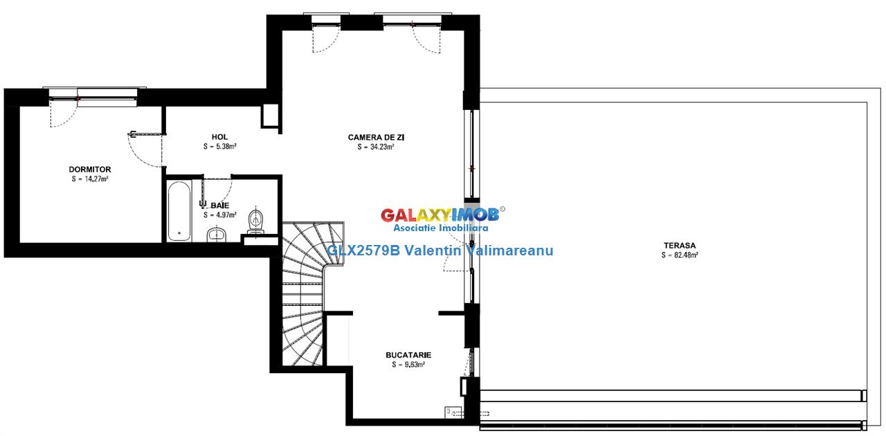 Apartament 4 Camere Tip Duplex Hils Brauner DVC 201