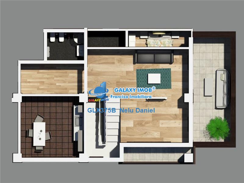 Apartament 5 camere Barbu Vacarescu - Bloc nou