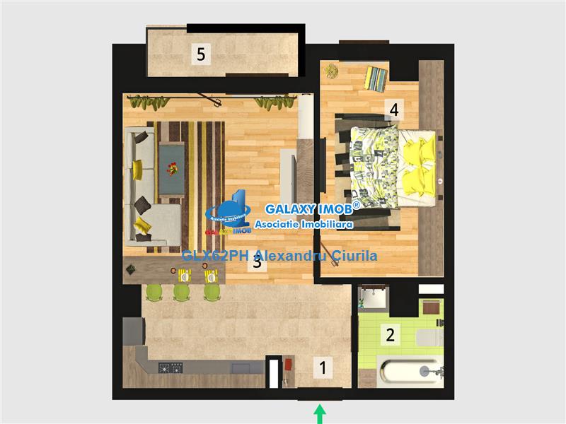 Vanzare apartament 2 camere in bloc nou, Ploiesti, zona centrala