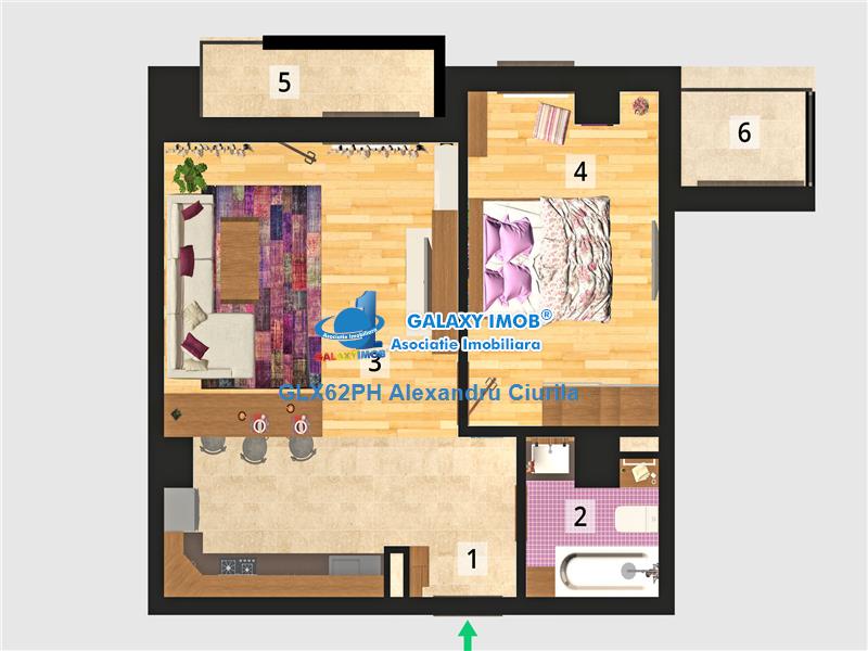 Vanzare apartament 2 camere in bloc nou, Ploiesti, zona centrala