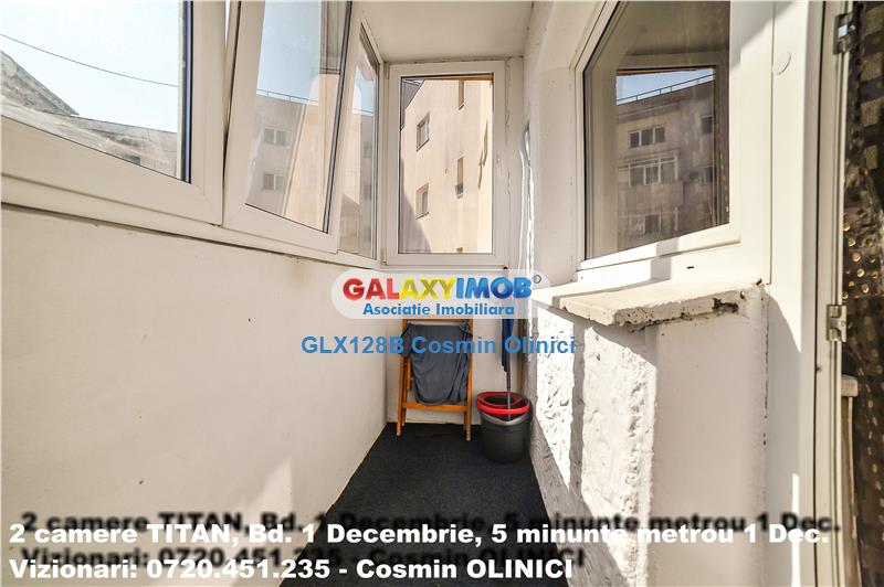 Inchiriere 2 camere TITAN, Bd. 1 Decembrie, 5 minute de metrou