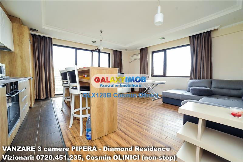 VANZARE apartament 3 camere PIPERA  - Diamond Residence