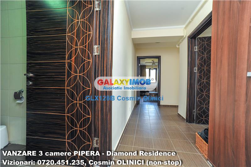 VANZARE apartament 3 camere PIPERA  - Diamond Residence