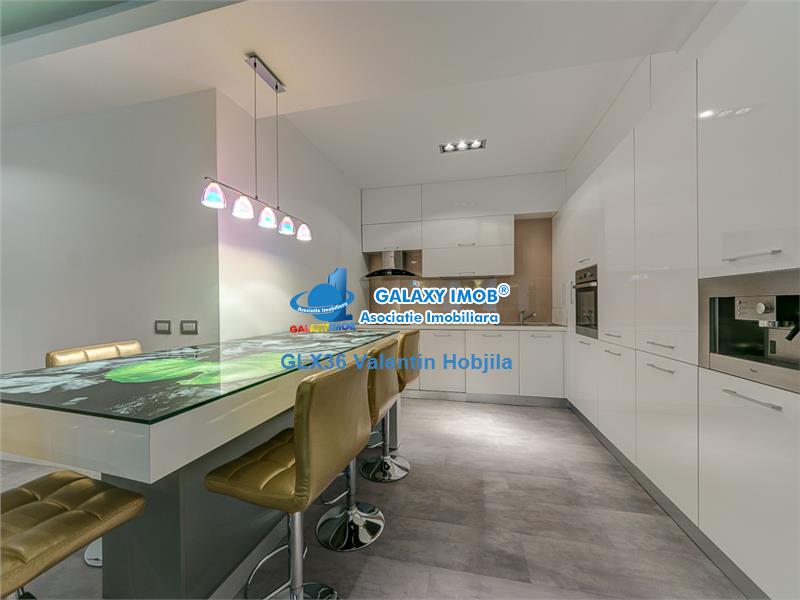Vanzare -Inchiriere apartament 4 camere 160 mp lux Herastrau mobilat
