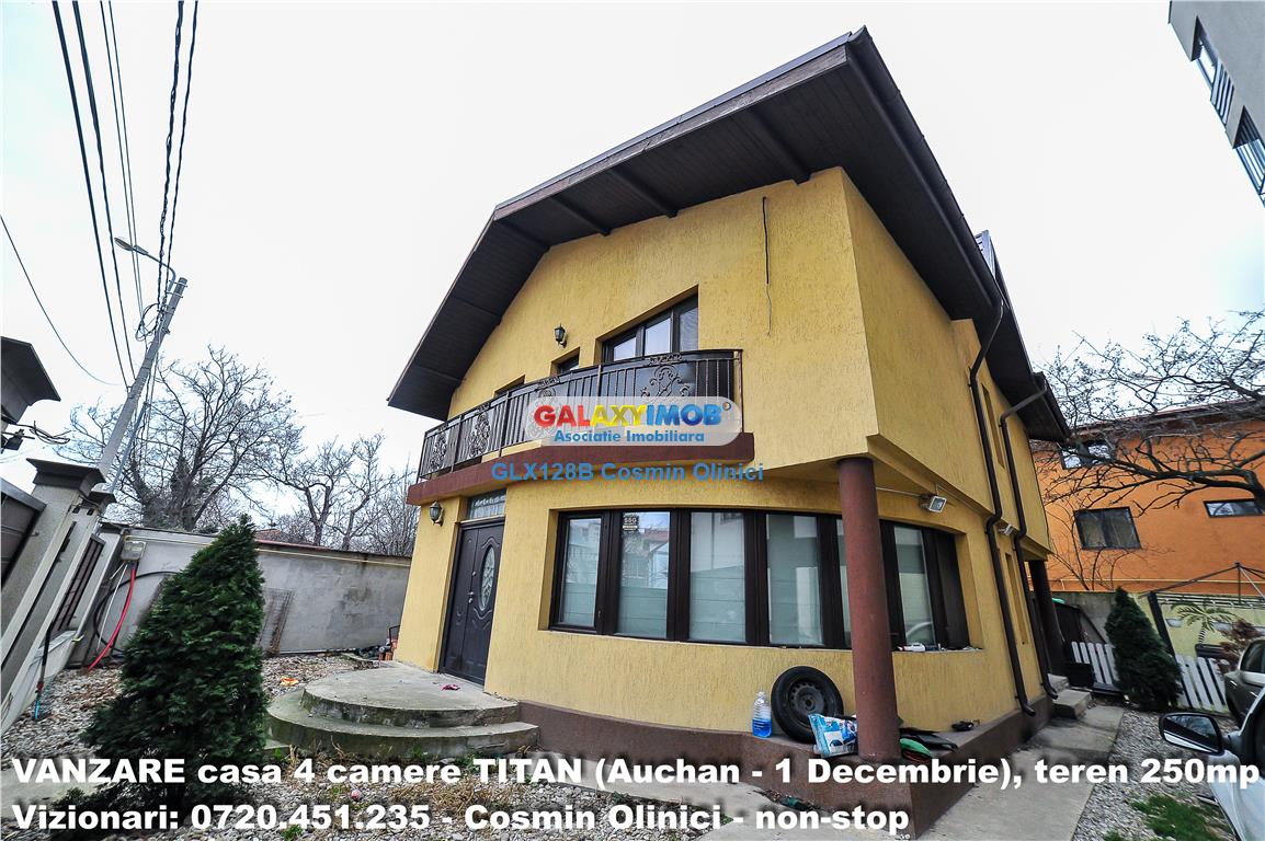 Vanzare Casa - Vila 4 camere Titan (Auchan - 1 Decembrie)