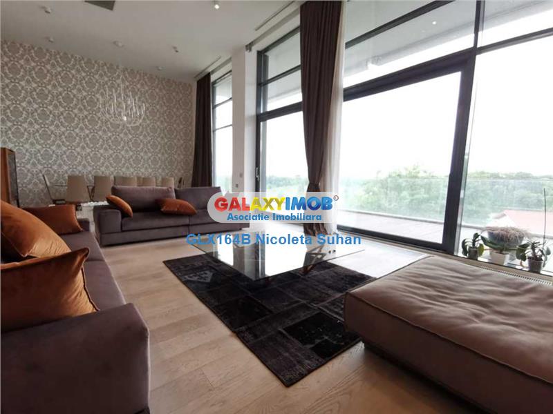 Penthouse 5 rooms For Rent In One Floreasca Lake