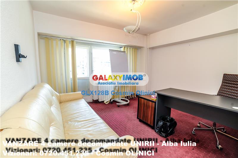 Vanzare apartament 4 camere decomandat, UNIRII - Alba Iulia