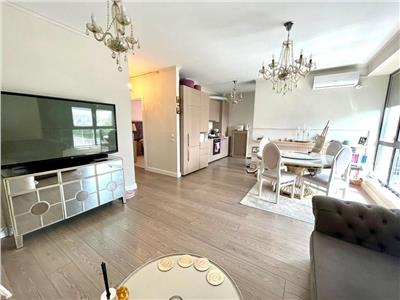 Vanzare apartament 2 camere mobilat  Lux Pipera Plazza  Omw