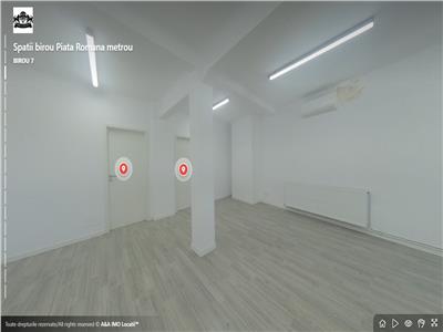 Spatii birou, 3 camere, etaj 6/7 Piata Romana-metrou