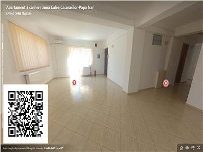 Apartament 3 camere zona Calea Calarasilor-Popa Nan (tur virtual)