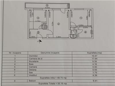 Apartament 2 camere - parcare ADP - Dristor